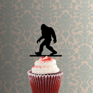 Bigfoot Sasquatch Body 228-619 Cupcake Topper