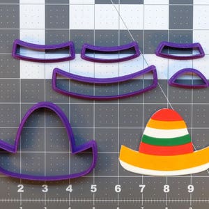 Sombrero 266-559 Cookie Cutter Set