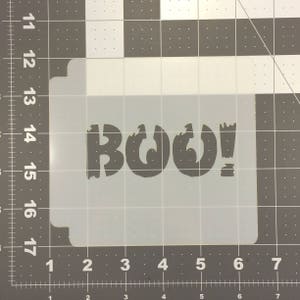 Halloween Boo! 100 Stencil