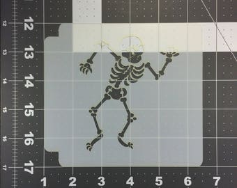 Halloween Skeleton 100 Stencil