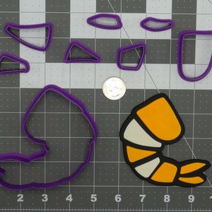 Shrimp 266-C988 Cookie Cutter Set