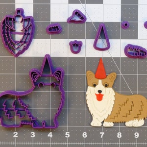 Birthday Dog - Corgi 266-B401 Cookie Cutter Set