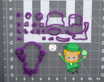 St Patricks Day - Leprechaun Body 266-E785 Cookie Cutter Set