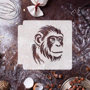 Monkey Head 783-I987 Stencil