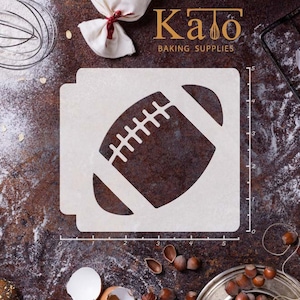 Football 783-A062 Stencil