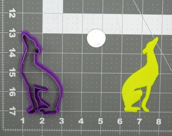 Dog - Greyhound Body 266-D302 Cookie Cutter Silhouette