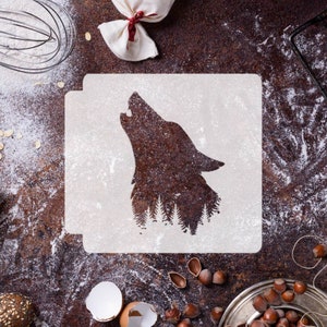 Wolf Forest 783-E203 Stencil