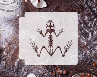 Frog Skeleton 783-I542 Stencil