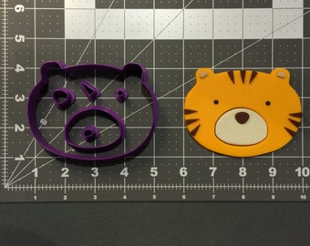 Juego de cortadores de galletas Tiger Face 100