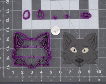 Wolf Head 266-H801 Cookie Cutter Set