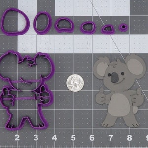 Koala Body 266-J944 Cookie Cutter Set