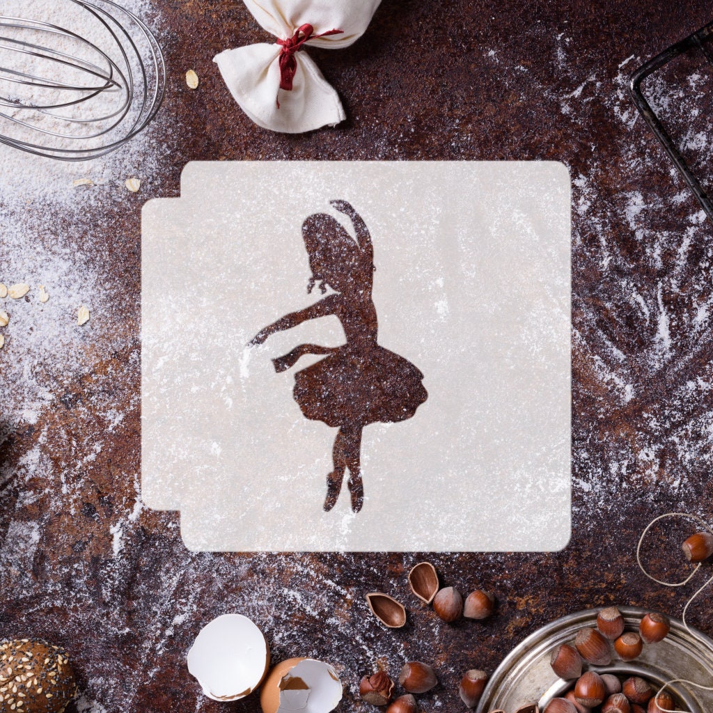 Ballerina 783-G687 Stencil Silhouette - Etsy Canada
