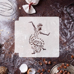 African Dancer 783-E581 Stencil