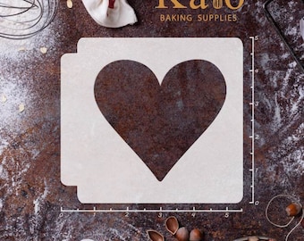 Playing Card Suits - Hearts 783-B320 Stencil