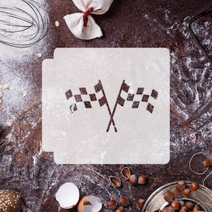 Checkered Flags 783-E560 Stencil