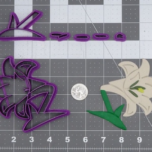 Lily Flower 266-J908 Cookie Cutter Set