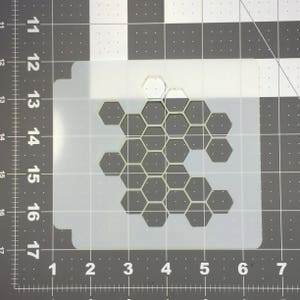 Honey Comb 100 Stencil