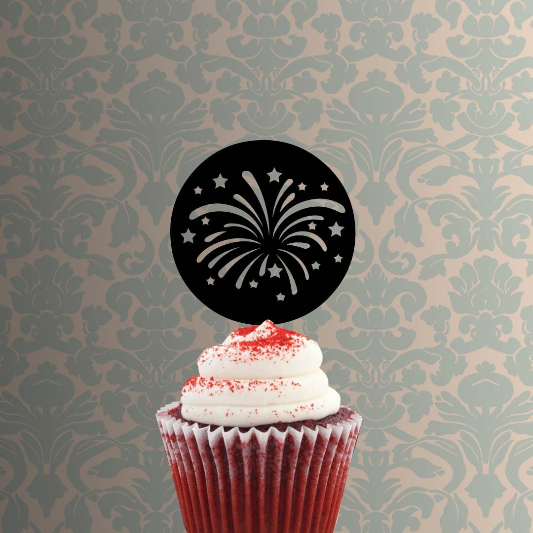 Fireworks 228-367 Cupcake Topper