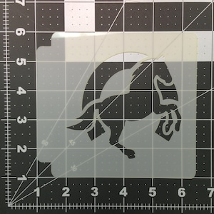 Horse 102 Stencil