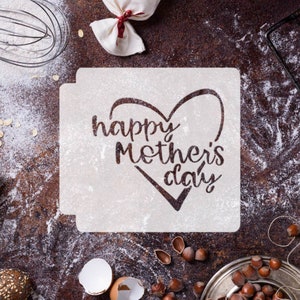 Stencil Feliz Día de la Madre 783-H460