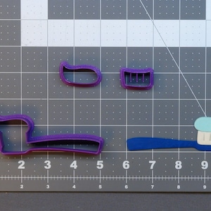 Tooth Brush 266-A248 Cookie Cutter Set