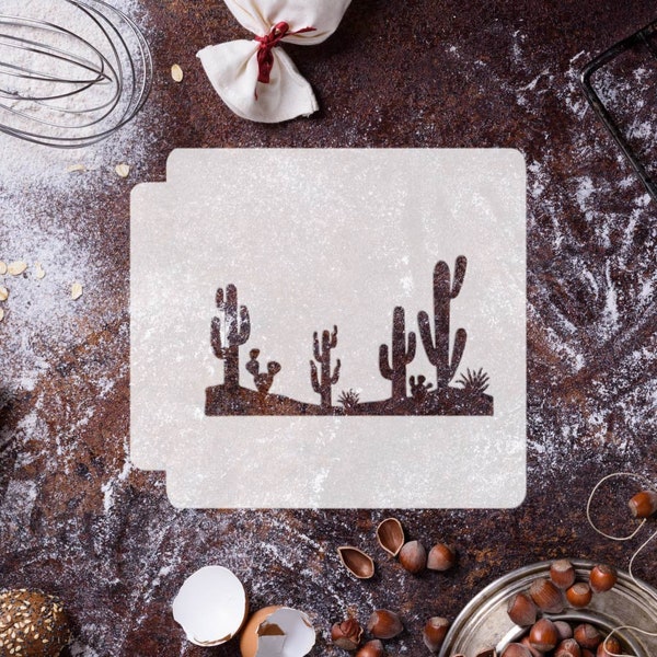 Desert Scene 783-F788 Stencil