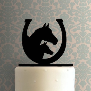Horseshoe 225-B084 Cake Topper