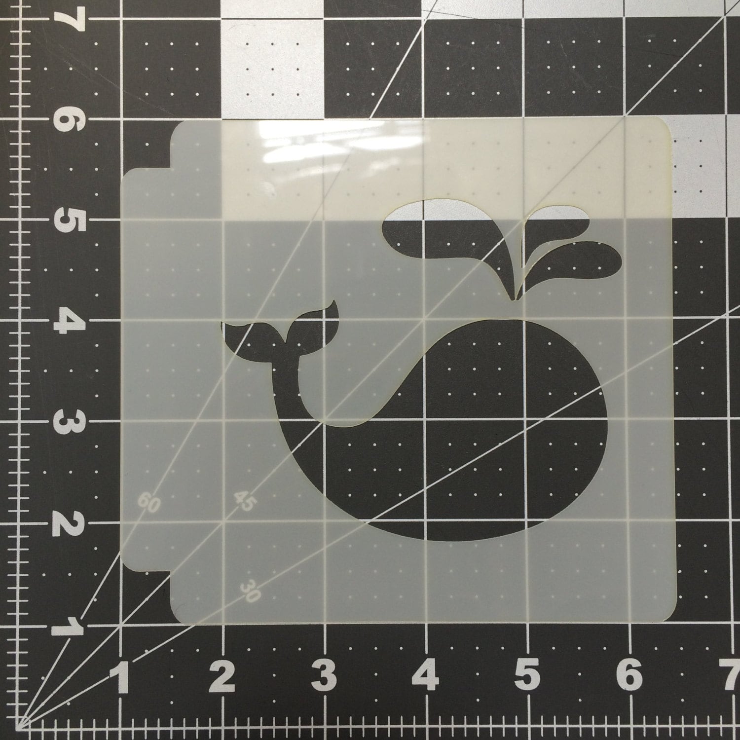 Whale 100 Stencil - Etsy