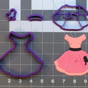 50s Dress 266-B767 Cookie Cutter Set