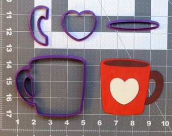 Heart Mug 266-A244 Cookie Cutter Set