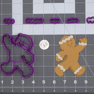Christmas - Gingerbread Man 266-H766 Cookie Cutter Set