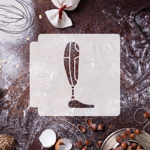 Prosthetic Leg 783-G681 Stencil