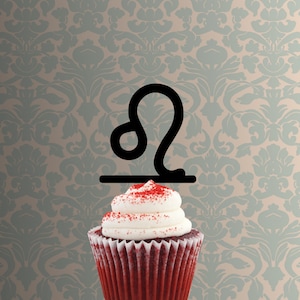 Zodiac - Leo Symbol 228-262 Cupcake Topper