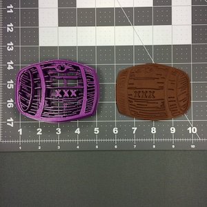 Whiskey Barrel 100 Cookie Cutter