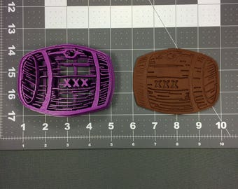 Whiskey Barrel 100 Cookie Cutter