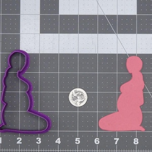 Pregnant Woman 266-L773 Cookie Cutter Silhouette