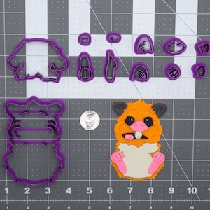 Hamster Body 266-D972 Cookie Cutter Set