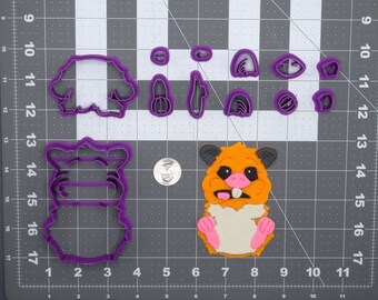 Hamster Body 266-D972 Cookie Cutter Set