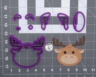 Moose Head 266-E291 Cookie Cutter Set