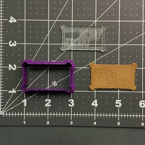 Tiki Time Cookie Cutter and Stamp