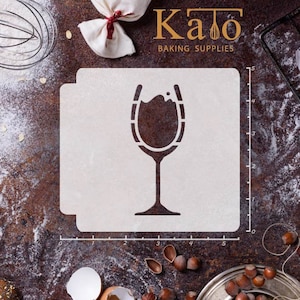 Wine 783-B307 Stencil
