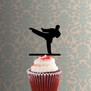 Karate Move 228-358 Cupcake Topper