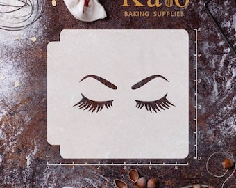 Eyelashes 783-A621 Stencil