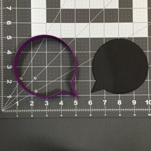 Message Bubble 100 Cookie Cutter