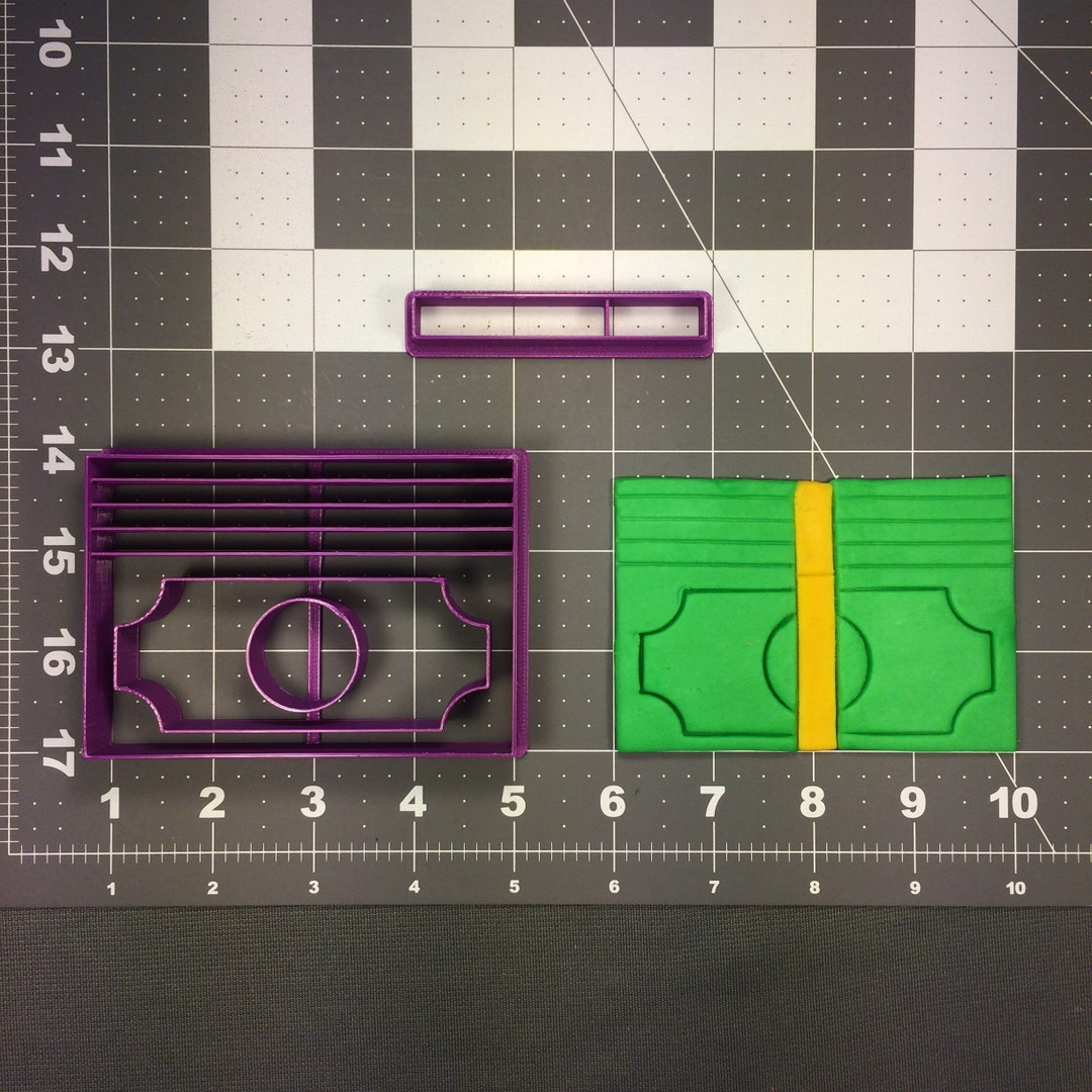 Money Cutter Money Stack 100 Cookie Cutter Set - Etsy