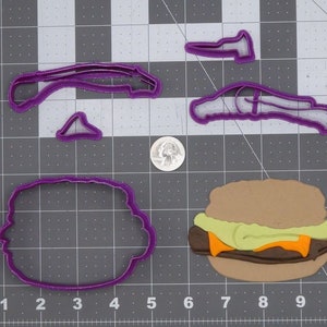 Breakfast Sandwich 266-H762 Cookie Cutter Set