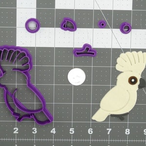 Bird - Cockatoo Body 266-D292 Cookie Cutter Set