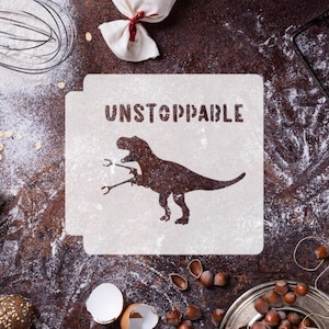 Tyrannosaurus Rex Dinosaur Unstoppable 783-H730 Stencil