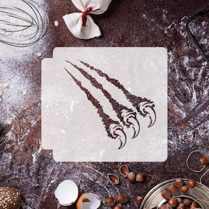 Dinosaur Scratch 783-H264 Stencil