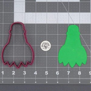 Badminton Birdie 266-L347 Cookie Cutter Silhouette